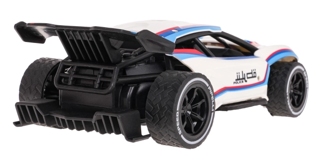 Remote Control Metal Speed Car White 1:20 – White