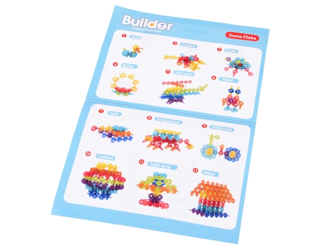 Colorful 3D Construction Blocks Set for Kids