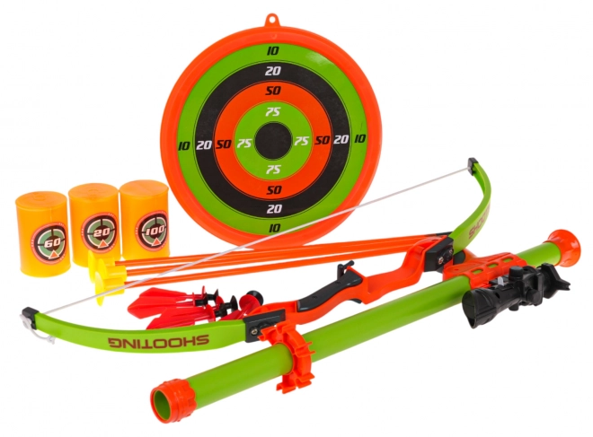 2-in-1 Bow and Gun Set with Accessories