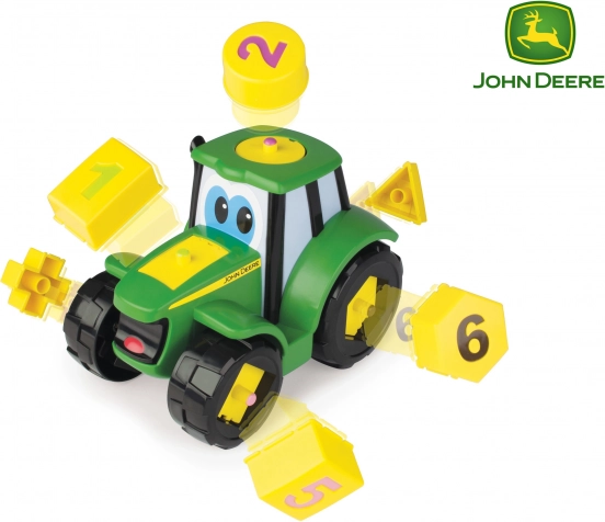 Kids’ Tractor JOHN DEERE Johnny with Numbers