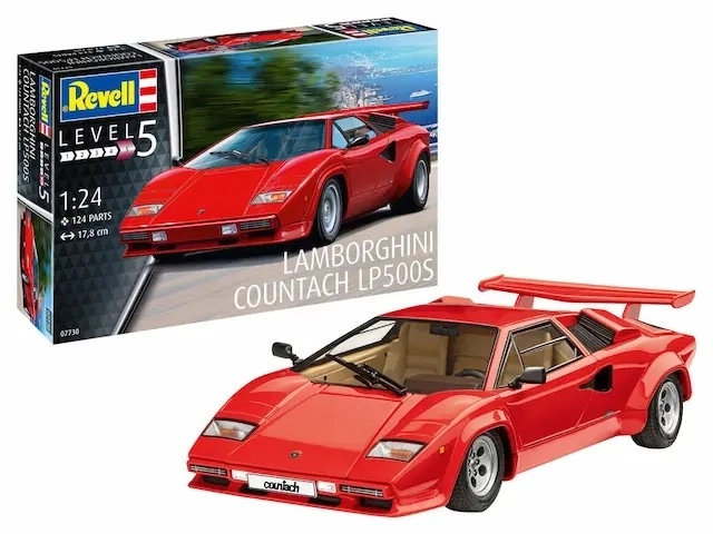 Lamborghini Countach Model Kit 1/24