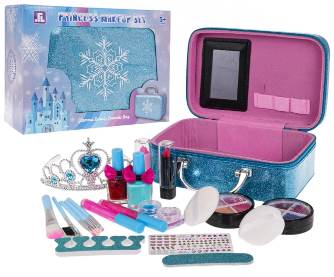 Makeup Set with Snow Princess Suitcase