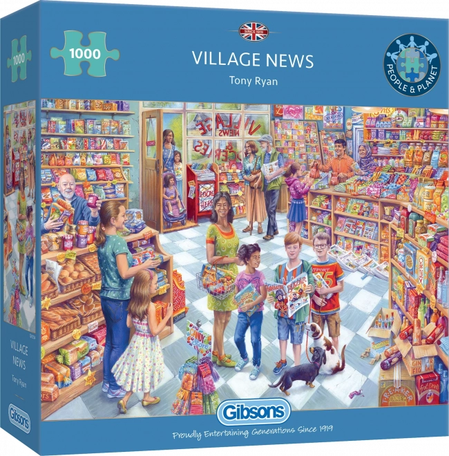 Village News 1000-Piece Puzzle