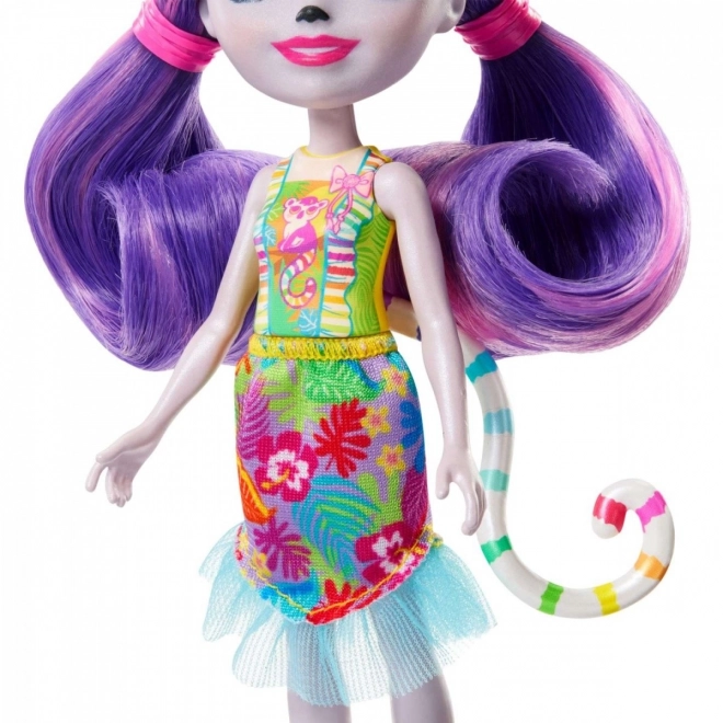 Enchantimals Doll Lorinda Lemur Family