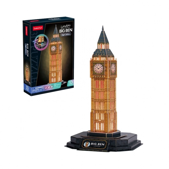 3D Puzzle Big Ben Night Version