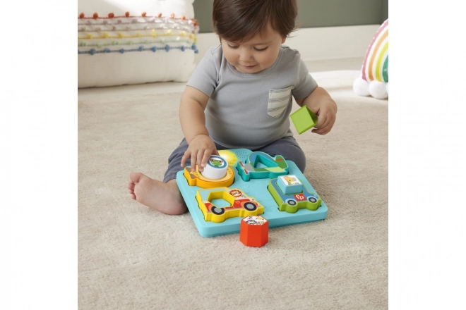 Fisher-Price Vehicles and Shapes Puzzle with Lights and Sounds