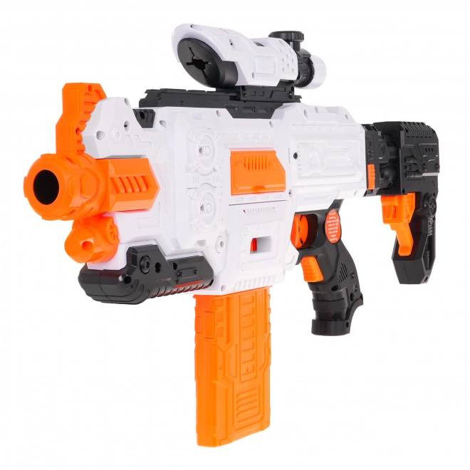 Fast Pioneer White Semi-Automatic Toy Gun