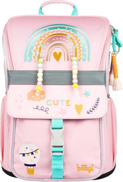 Set scolastico BAAGL Zippy Duha rosa