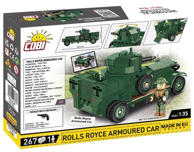 Cobi Great War Rolls Royce Armored Vehicle