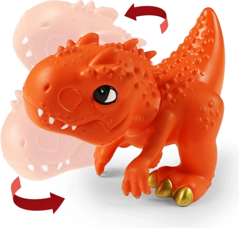 Orange Dinosaur 14 cm