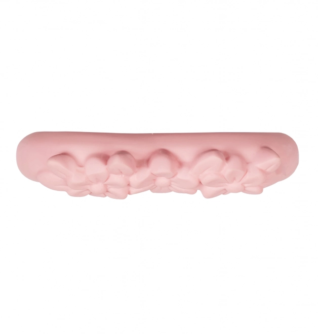 Soothing Heart-Shaped Natural Rubber Teether