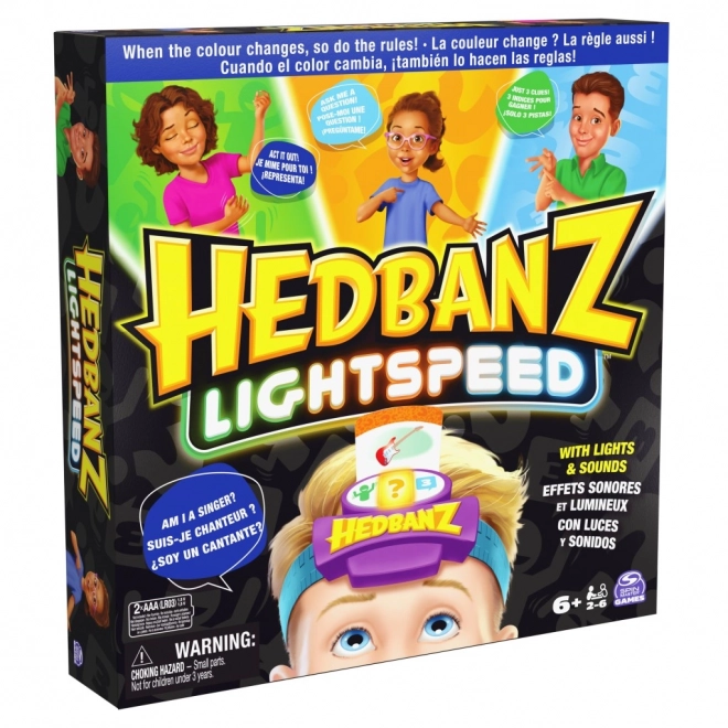 Hedbanz Lightspeed Game