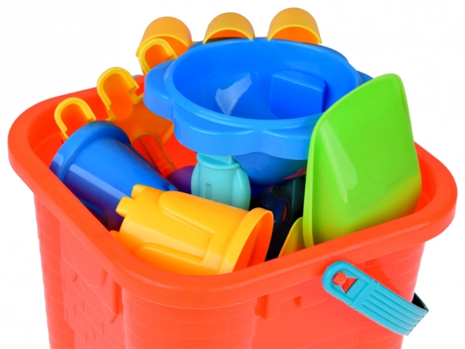 Sand Playset with Bucket, Molds, and Tools