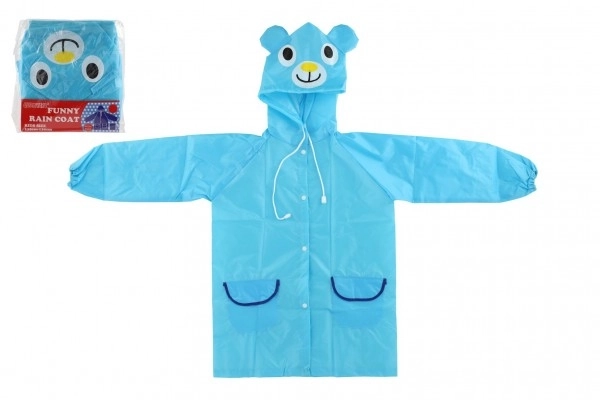 Children's Raincoat with Bear Design