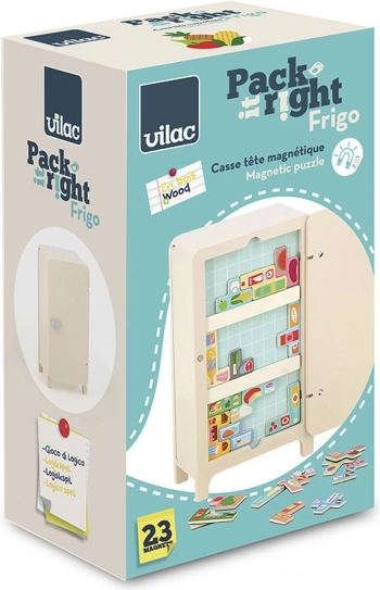 Vilac Wooden Magnetic Game Store it Right with Design by Ingela P. Arrhenius