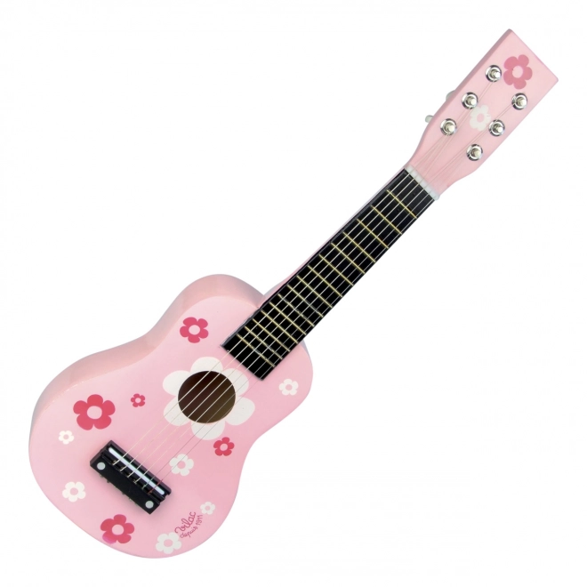 Vilac Pink Guitar with Flowers