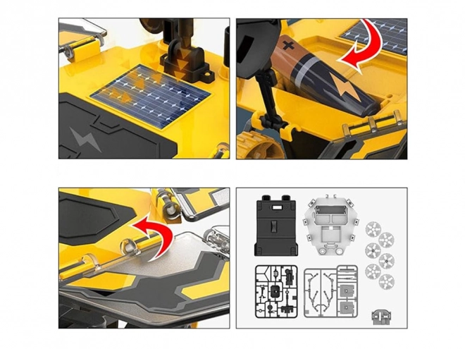 Educational Solar Mars Rover Construction Set
