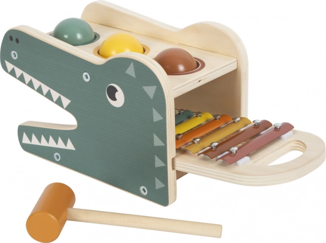 Small Foot Xylophone and Hammer Toy Safari