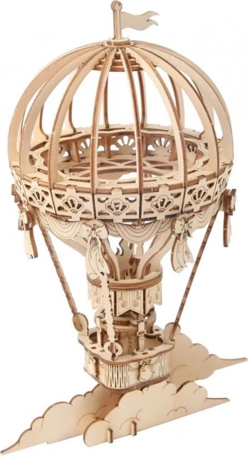 Robotic Wooden 3D Puzzle Hot Air Balloon