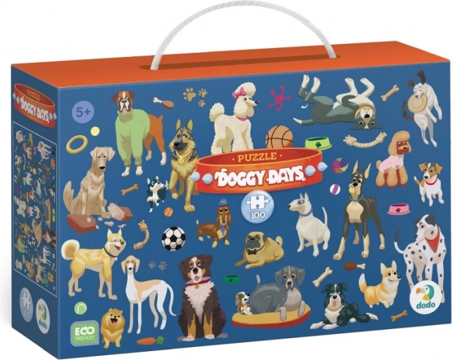 Puzzle Chiots 100 pièces