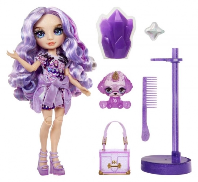 Rainbow High Fashion Doll with Pet - Violet Willow