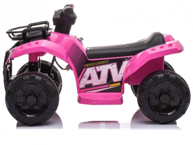 Children's Battery Quad Pink