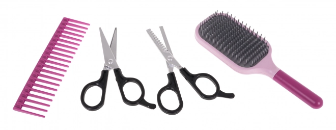 Interactive Children's Hairdressing Set with Accessories