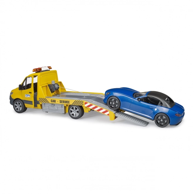 Tow Truck MB Sprinter with Sports Car