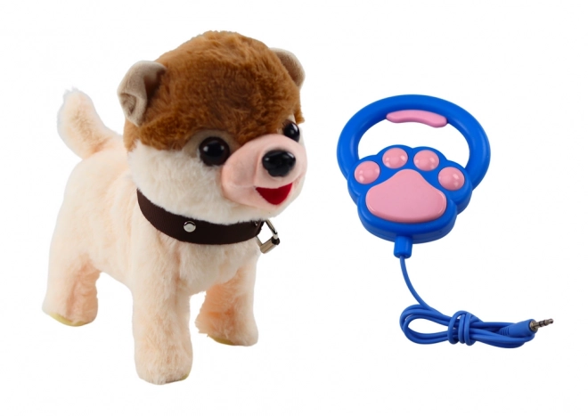 Interactive Walking and Dancing Plush Dog