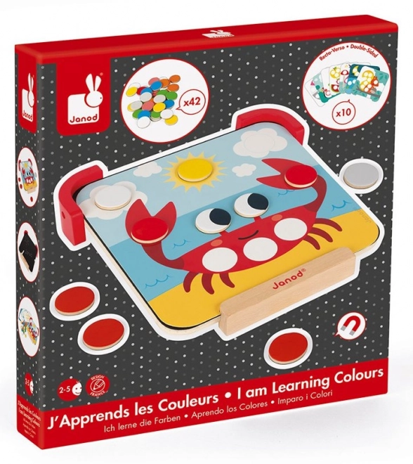 Janod Color Learning Set with Templates