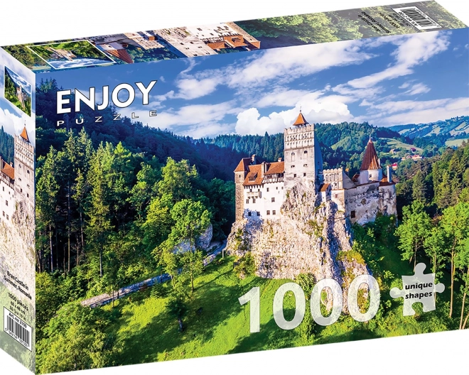 Enjoy Castle Bran Puzzle in Summer 1000 Pieces