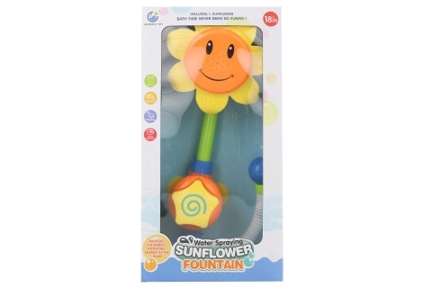 Bath Time Water Sunflower Toy