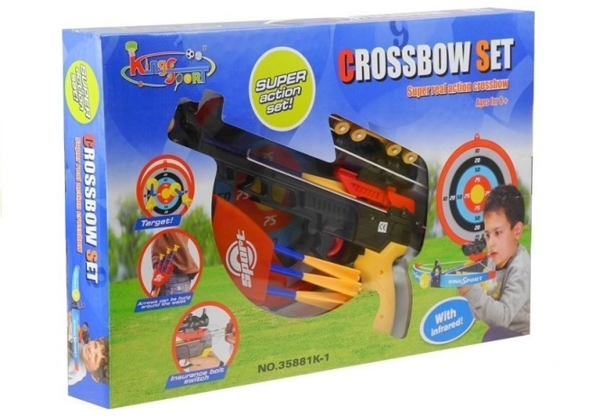 Children's Sports Crossbow with Target and Quiver