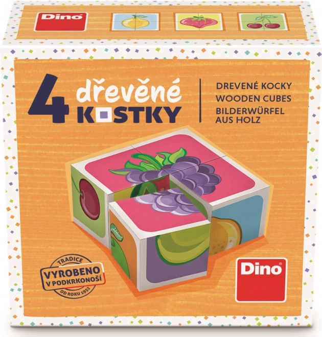 Dino Picture Cubes Fruit