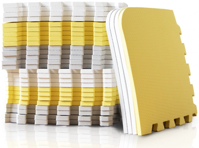 Kinderkraft Foam Mat Luno Yellow-Grey