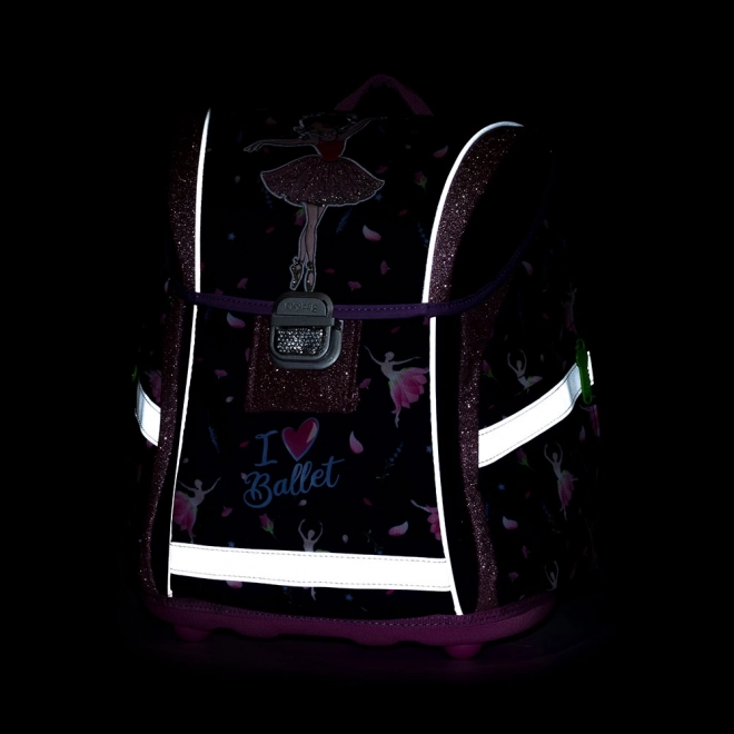 School Backpack Premium Light Ballet