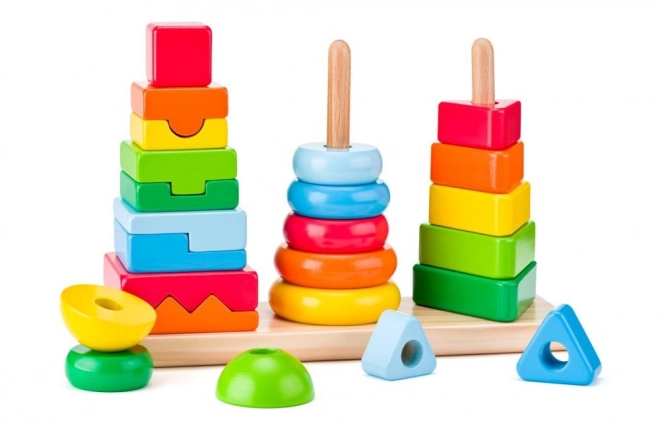 Geometric Stacking Towers Toy