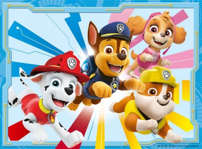 Paw Patrol 4-in-1 Puzzle Set