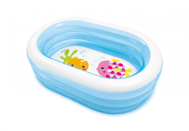 Oval Inflatable Pool 163x107cm