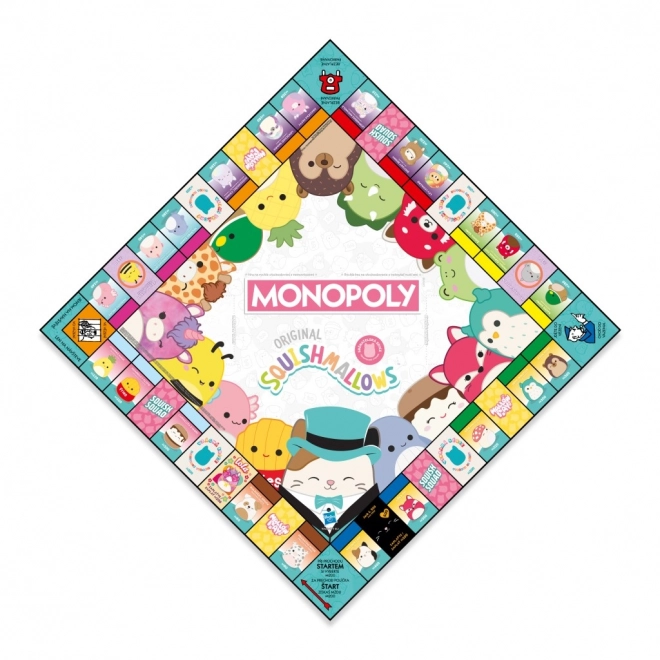 Společenská hra Monopoly Squishmallows