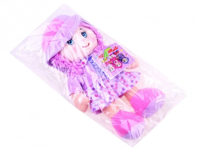 Cloth Doll Zuzia with Hat