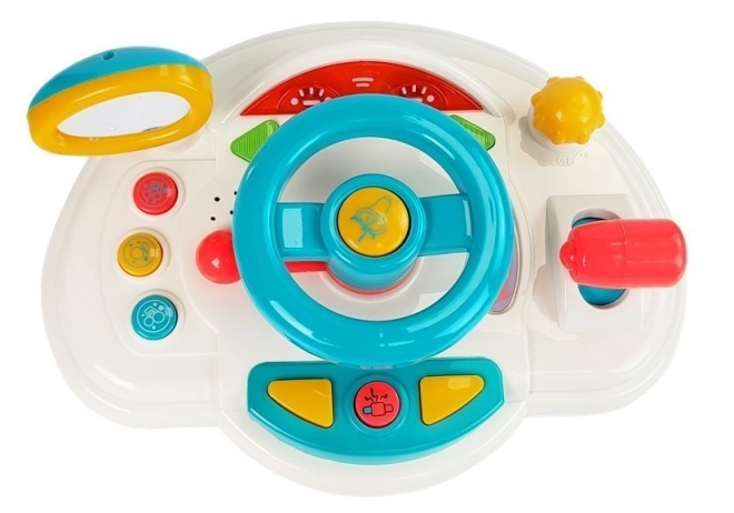 Interactive Kids Steering Wheel with Horn and Lights