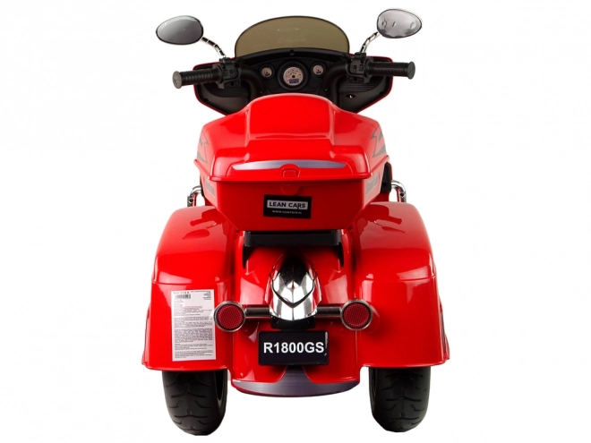 Battery-Powered Tricycle Goldwing Red