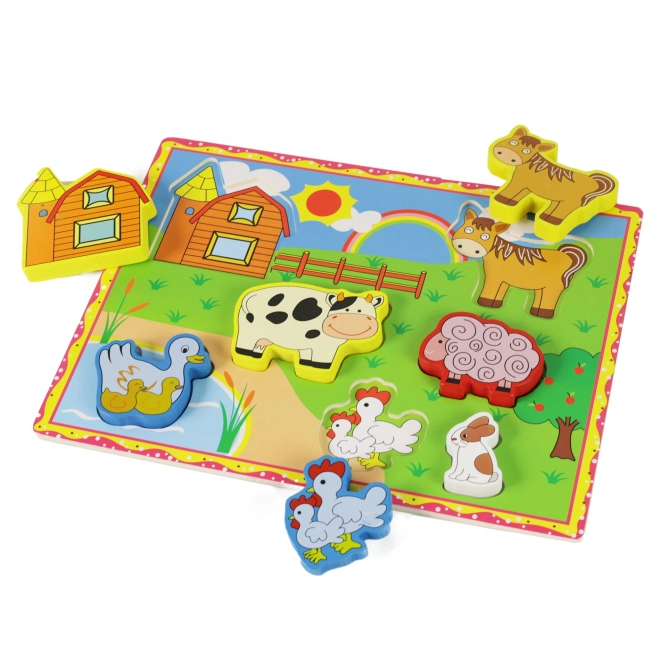 Wooden Farm Puzzle