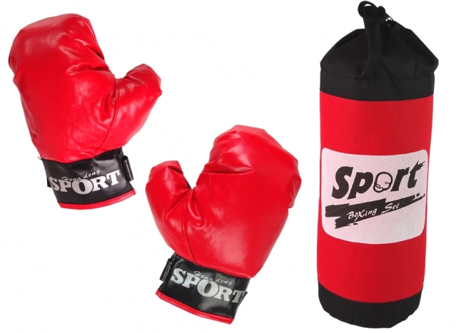 Kids Boxing Set with Gloves and Punching Bag