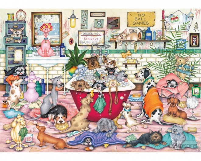 Bertova's Evening Bath Jigsaw Puzzle XL 500 Pieces