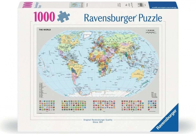 Ravensburger World Political Map Puzzle