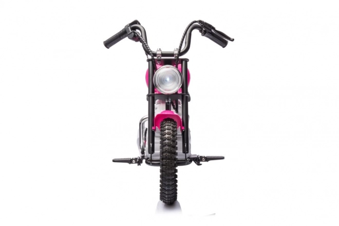 Pink Rechargeable Motorbike