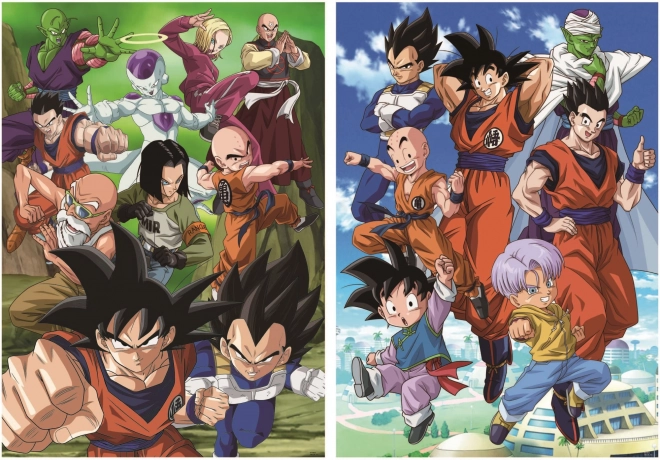 Educa Puzzle Dragon Ball Set 2x500 Pieces