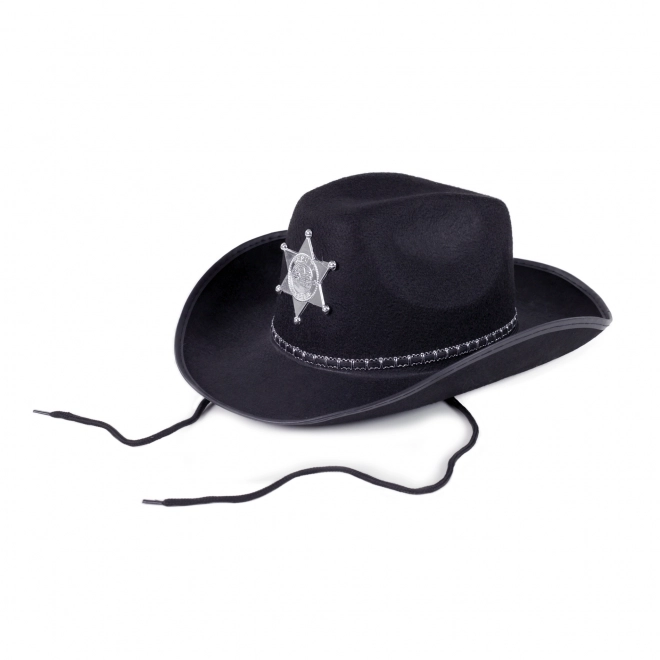 Cowboy Sheriff Hat with Star for Adults